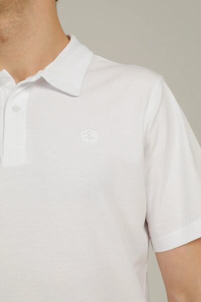 lumberjack Λευκό ανδρικό T-shirt 2sct9533fx