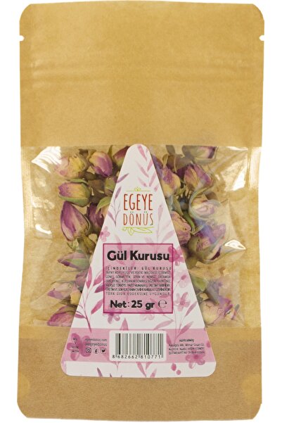 EGEYE DÖNÜŞ Yeni Mahsül Tomurcuk Gonca Pembe Gül Kurusu (BİTKİ ÇAYI) - 25 Gr....