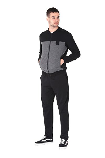 D'S Damat Erkek Siyah Eşofman Takımı