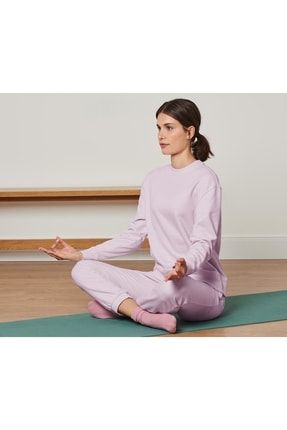 Tchibo Oversize Yoga Sweatshirt Ac k Pembe Fiyat Yorumlar Trendyol