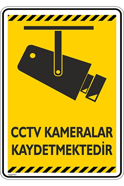 25x35cm / Label/Cctv Cameras Record/v6-2