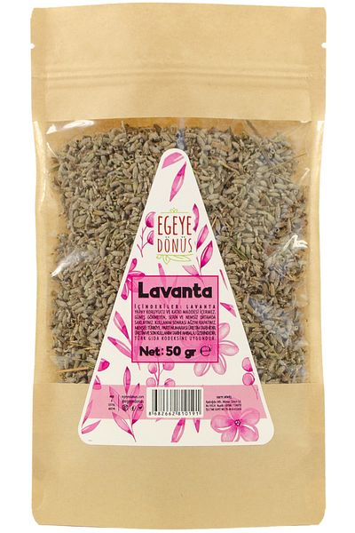 EGEYE DÖNÜŞ Lavender Flower Dried - Incense Herbal Tea - 50 Gr.(1.Quality)