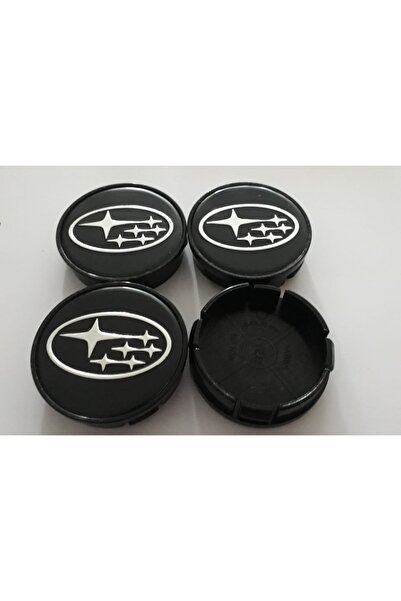 Subaru Jant Göbeği 56/52 52mm Yuva 4'lü Set Siyah