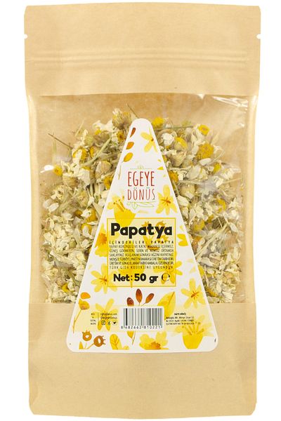 EGEYE DÖNÜŞ Farma Quality Chamomile Tea - Dried, 50 Gr.(1.Quality)
