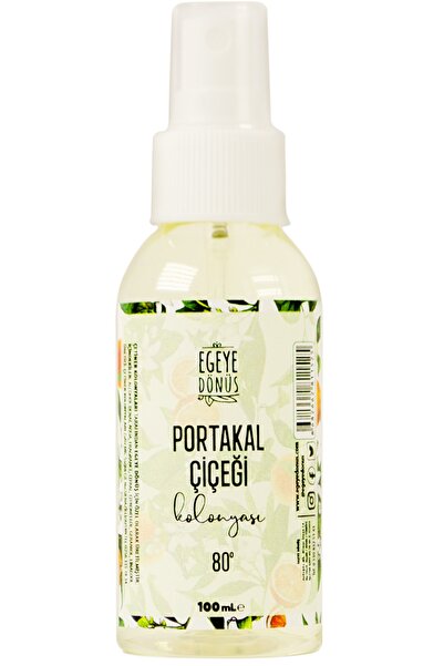 EGEYE DÖNÜŞ Çanta Cep Boy Portakal Çiçeği Kolonyası Sprey - 100 Ml. (80 DEREC...