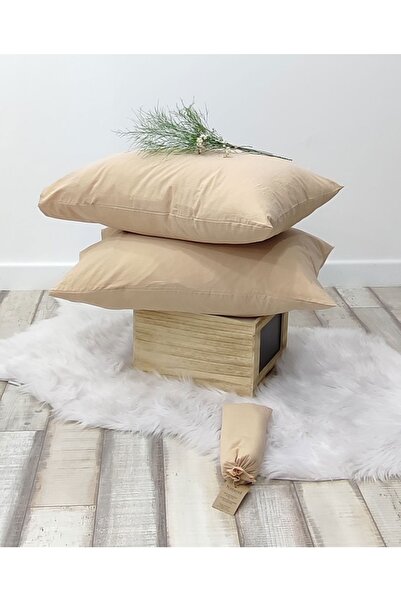 Naturel Collection Φυσικό Μαξιλαροθήκη 2 τεμαχίων 50x70 Stonewashed Cotton