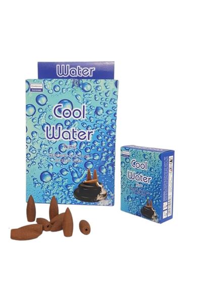 Cool Water Kokulu / 120 Adet - 12 Paket Geri Akış Tütsü
