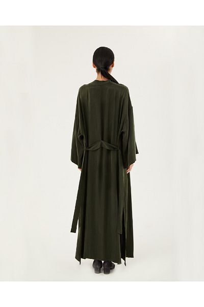 Towdoo Milky Way Long Kimono Cupro Dress