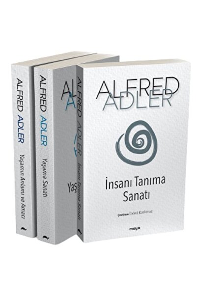 Maya Kitap Maya Alfred Adler Seti - 3 Kitap Takım - - Alfred Adler Kitabı