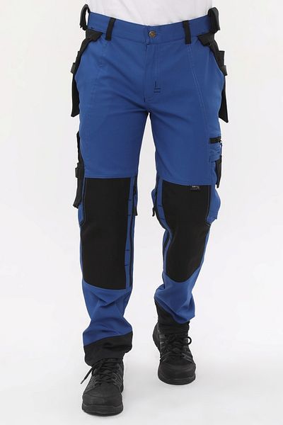 Uniprom Work Pants Lycra Manchester Model Blue-black