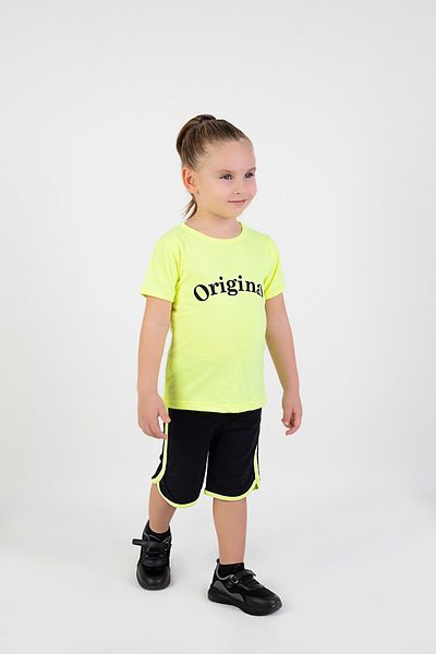 Harika KIDS Costum Capri de bază cu imprimeu original pentru băieți, cu vârsta 1-9 ani