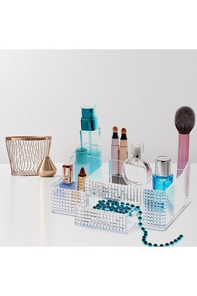 EsdaStore Esda Store Diamond Makeup and Jewelry Organizer
