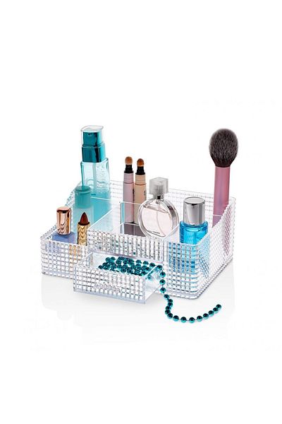 EsdaStore Esda Store Diamond Makeup and Jewelry Organizer