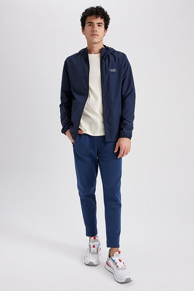 DeFacto Slim Fit Hooded Faux Fur Raincoat Coat