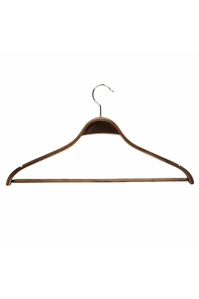 NYN 8061/çb Walnut Model Wooden Hanger