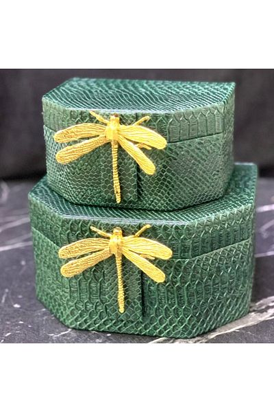 By Ari Ev Dekorasyon Double Dragonfly Box Set Ku147-5