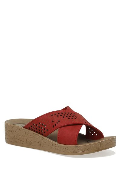 Polaris 403325z3fx Red Women's House Slippers