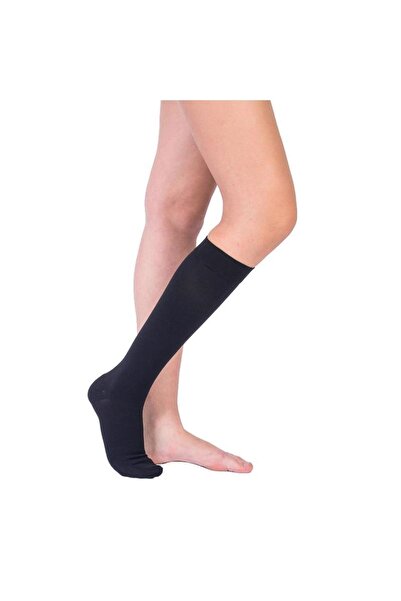 ORLEX Diz Altı Ccl2 Burnu Kapalı Siyah Renk Çorabı