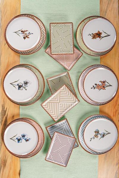 Porland Azelya Ikram Ve Kahvaltı Takımı 18 Parça