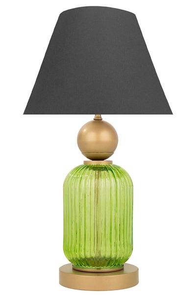 MINIMAL ETICARET VE BILGI TEKNOLOJILERI Lotus Forest Green Glass Cone Lampshade