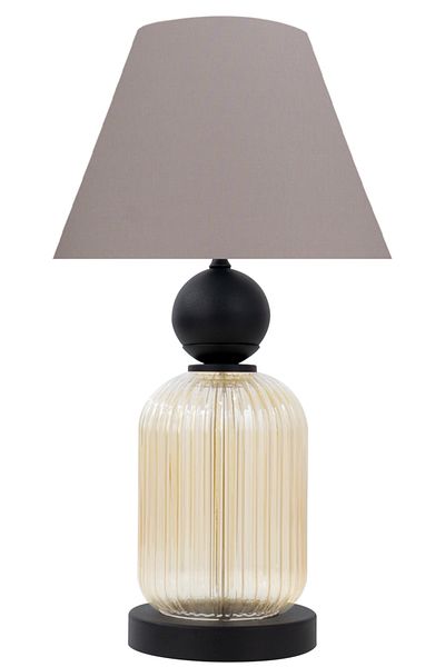 MINIMAL ETICARET VE BILGI TEKNOLOJILERI Lotus Gold Contrast Glass Cone Lampshade