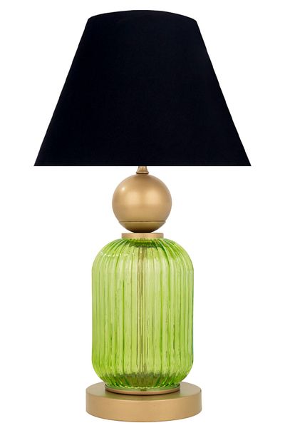 MINIMAL ETICARET VE BILGI TEKNOLOJILERI Lotus Forest Green Glass Cone Lampshade