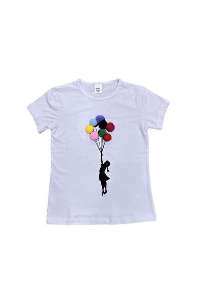 LAMİAX STORE Детска тениска с къс ръкав и балон за събитието „Шоу“ от 23 апри...