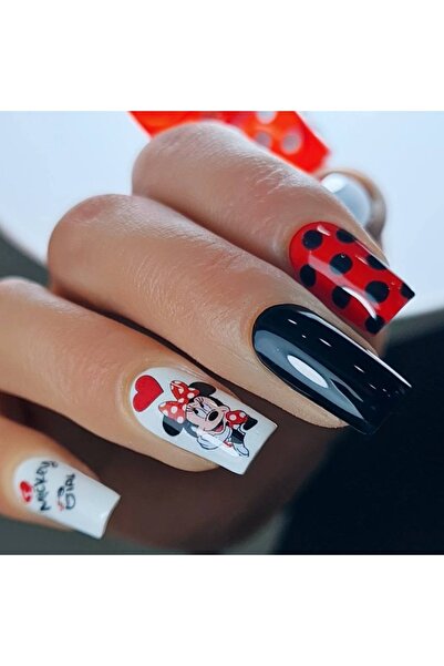 Mickey Mouse Tırnak Sticker Slider (SU TRANSFER)