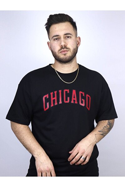 ORLONTEX Μπλουζάκι Unisex Chicago Printed Oversize
