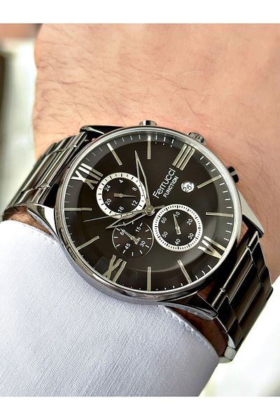 Ferrucci Men's Wristwatch - 3 ATM Waterproof Function