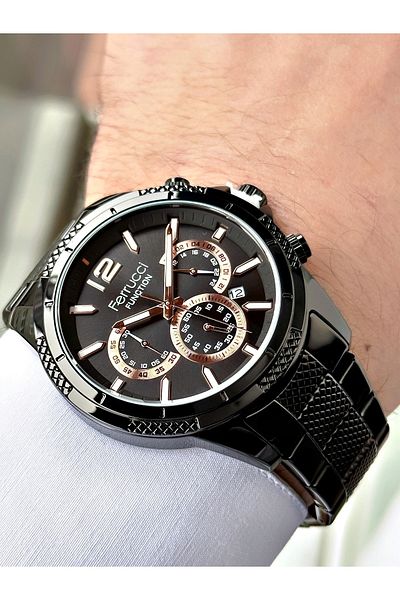 Ferrucci Function Function Men's Wristwatch 3 Atm Waterproof