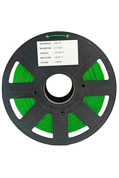 SAVA 95a Standart Tpu Flex Esnek Filament - Yeşil