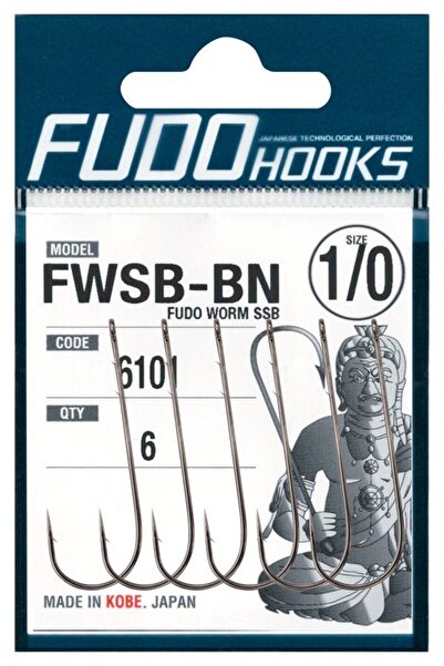 Fudo Hooks-6101-bn-3/0-numara Fwsb Siyah Iğne