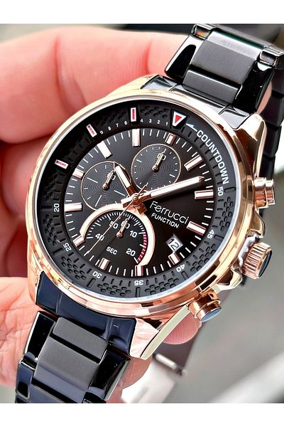 Ferrucci Function Function Men's Wristwatch 3 Atm Waterproof