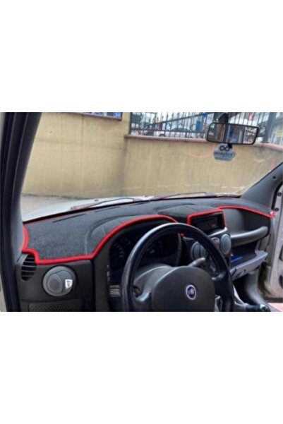 LeeWillson فيات دوبلو 2000-2008 موديل متوافق مع واقي الطوربيد مع شريط أحمر