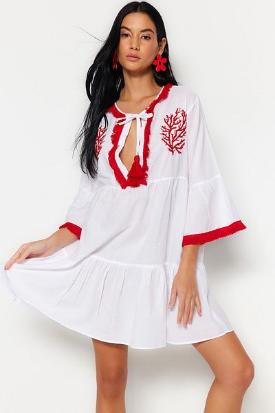 Trendyol Collection Kleid - Türkis - Skater