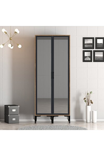 Variant Mobilya Kumsal 2 Kapılı Gardrop Rr - Antrasit