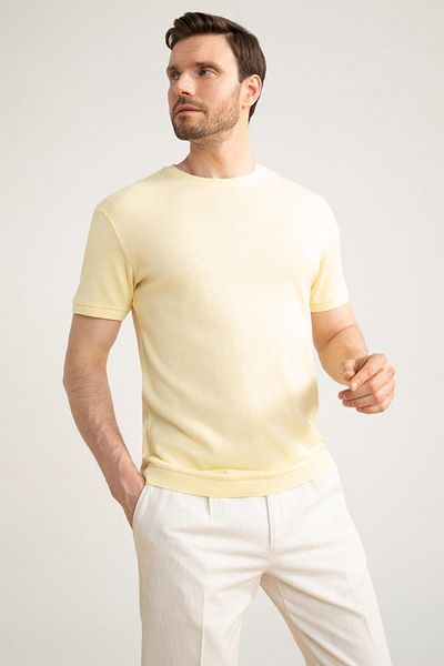 DeFacto Relax Fit Crew Neck Short Sleeve T-Shirt