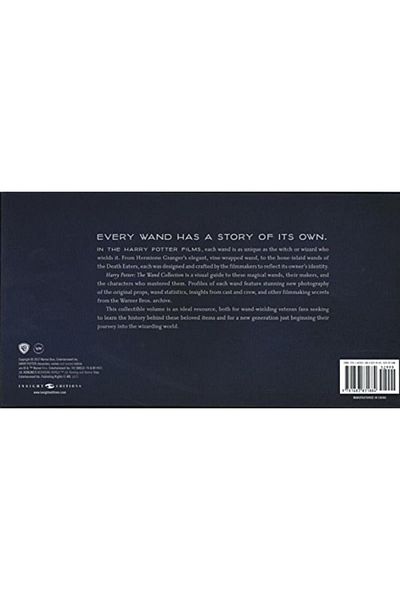 Kolektif Kitap Harry Potter Wand Collection - Hardcover Illustrated Book