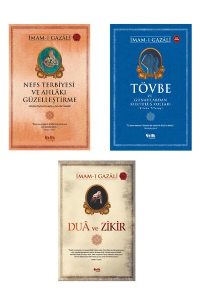 Çelik Yayınevi Imam-ı Gazali Seti - Nefs Terbiyesi-tövbe Ve Günahlardan Kurtu...