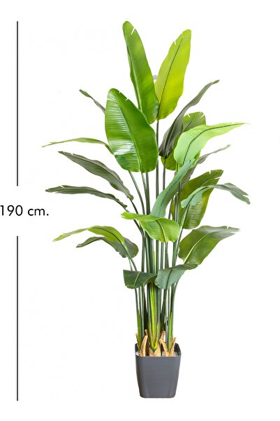 Herdekora Yapay Starliçe Ağacı Gerçek Dokulu 20 Yapraklı Yeşil 190 Cm.