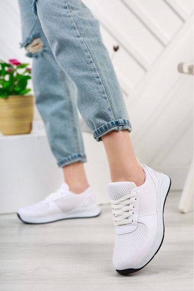 STOCON Tenisi casual de damă alb
