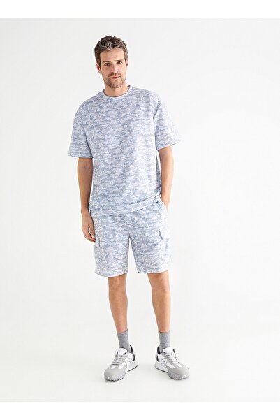 Fabrika Mavi Erkek Sweat Şort Valans
