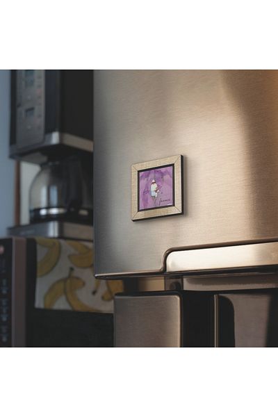 BAKSEPETE France Visual Printed MDF Magnetkrg-009 Refrigerator Ornament