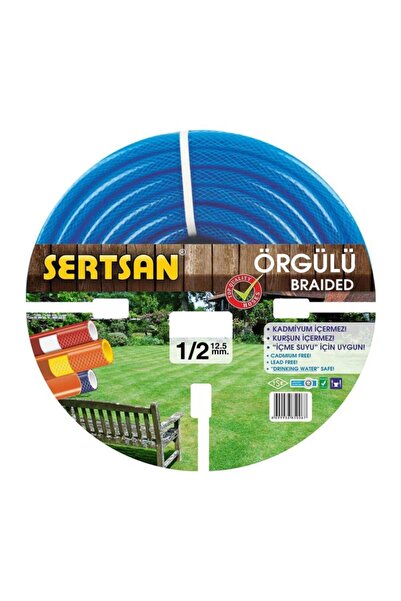 Sertsan 1/2 Örgülü Hortum 15 Metre