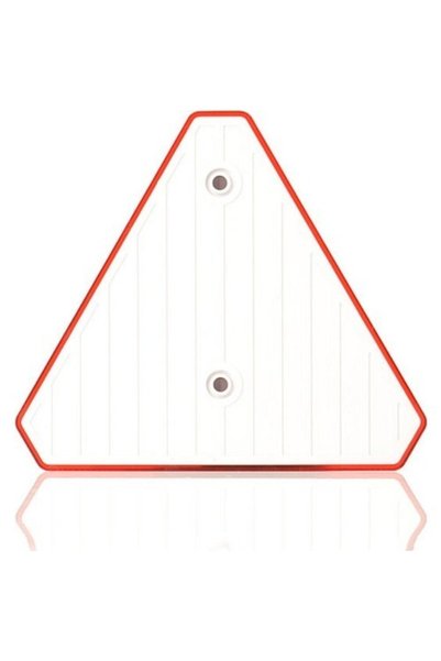 ULDEM Red Was Cat Eye Triangle Reflector
