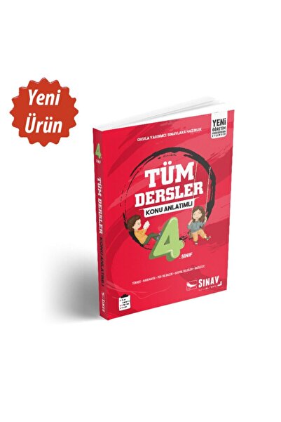 Sınav Yayınları Sınav Yayınları 4. Sınıf Tüm Dersler Konu Anlatımlı
