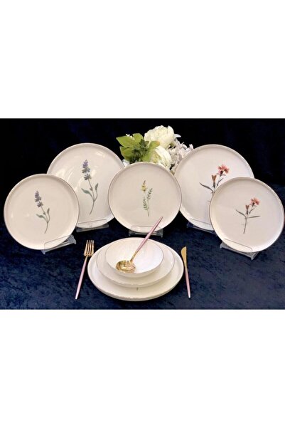 ROY KING Lavender New Bone Chına 24 Prç Yemek