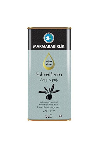 MarmaraBirlik Soğuk Sıkım Naturel Sızma Zeytinyağı 5 L