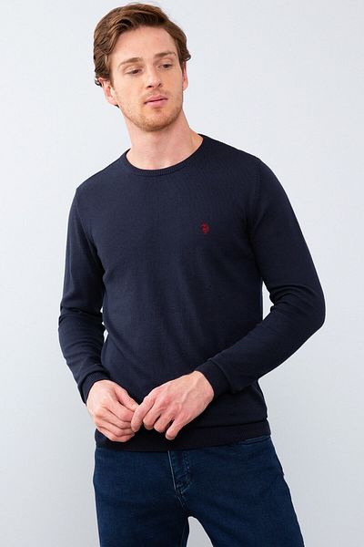 U.S. Polo Assn. Мъжки тъмносин пуловер